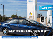 Tablet Screenshot of electrochemistryresources.com